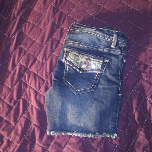 Natural Reflections Pants - Natural Reflections Jean shorts-EUC